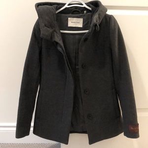 Babaton Atelier Wool Coat with Hood (size XXS)